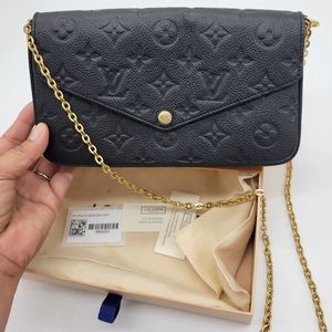 Authentic Louis Vuitton Félicie Pochette